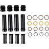Arlen Ness #03-636 - Pushrod Tube Cover Kit - 10 Gauge® - Black - M8