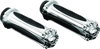 Kuryakyn #6298 - Zombie Grips Throttle-By-Wire Chrome
