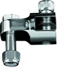 Kuryakyn #8043 - 1-1/4in Stirrup Heel Rest Extenders Chrome