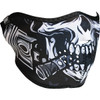 ZAN Headgear #WNFM712H - Neoprene Half Mask - Skull