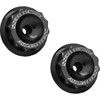 Arlen Ness #120-040 - Fork Nut Cover - Black Anodized