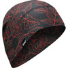 ZAN Headgear #WHLL206 - SportFlex® Beanie - Red/Black Roses