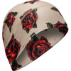 ZAN Headgear #WHLL207 - SportFlex® Beanie - Tattoo Roses