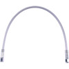 Magnum Shielding #SSC0500-17 - Universal XR Brake Line - 17" - Stainless w/ Chrome Fittings