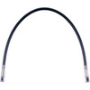 Magnum Shielding #SBC0500-28 - Universal XR Brake Line - 28" - Black w/ Chrome Fittings