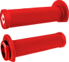 ODI #J33RFR-R  - Ruffian 2.1 Lock-On Grips - ATV/PWC - Bright Red/Red