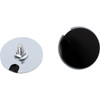 LA Choppers #LA-9001-02B - Fairing Mirror Removal Plug - Gloss Black