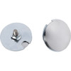 LA Choppers #LA-9001-02 - Fairing Mirror Removal Plug - Chrome