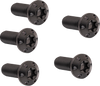 Arlen Ness #300-913 Bolt Kit - Holeshot/Brake Rotor/Front - Hub Mount - Black - 5/16"-18 x 7/8" - 5 Pack