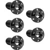 Arlen Ness #300-910 - Bolt Kit - Holeshot/Brake Rotor/Rear - Hub Mount - Black - 3/8-16 x 1" - 5 Pack