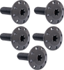 Arlen Ness #300-915 Bolt Kit - Holeshot/Front/Floating/Brake Rotor - Spoke Mount - Black - 5 Pack