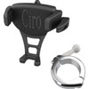 Ciro #50356 - Constrictor Phone Holder - Black - Chrome 1-1/2" Handlebar Mount