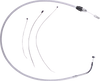 Drag Specialties Quick Connect Clutch Cable - Upper - Stainless Steel
