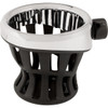 Ciro #55422 - Gen 2 Drink Holder - Chrome - Passenger - Black Mount