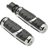 Ciro #54005 - Grips - Chicane™ - Street Glide/Road Glide - Chrome