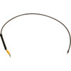 LA Choppers #LA-8059C08M - Midnight Braided Clutch Cable - Stock Ape Hanger Handlebars - '23-'25 Touring