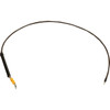 LA Choppers #LA-8059C16M - Midnight Braided Clutch Cable - 15"-17" Ape Hanger Handlebars - '23-'25 Touring