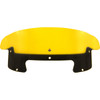Klock Werks #KWW-04-0629 - Kolor Flare™ Windshield - 8" - Yellow - Indian