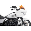 Klock Werks #KWW-01-0716 - Kolor Flare® Windshield - 10" - Orange - '23-'25 FLTRX