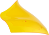 Klock Werks #KWW-01-0717 - Kolor Flare Windshield - 10" - Yellow - FLTR