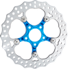 Arlen Ness #300-063 Spider Rotor - 11.8" - Blue