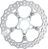 Arlen Ness #300-076 Spider Rotor - 11.8" - Chrome - Rear