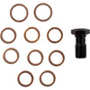 LA Choppers #LA-8059B13M - Brake Line - Midnight