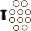 LA Choppers #LA-8059B19M - Brake Line - Midnight