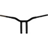 LA Choppers #LA-7369-10B - One-Piece Kage Fighter Handlebar - Pullback - 10" x 1-1/4" - Black