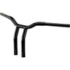 LA Choppers #LA-7369-12B - One-Piece Kage Fighter Handlebar - Pullback - 12" x 1-1/4" - Black