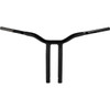 LA Choppers #LA-7369-14B - One-Piece Kage Fighter Handlebar - Pullback - 14" x 1-1/4" - Black