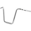 LA Choppers #LA-7348-14 - Handlebar - Twin Round - 1-1/4" x 14" - Chrome
