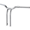 LA Choppers #LA-7369-14 - One-Piece Kage Fighter Handlebar - Pullback - 14" x 1-1/4" - Chrome