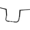 LA Choppers #LA-7367-14B - 1-1/4" Twin Peaks Touring Handlebar - 14" - Black