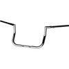 LA Choppers #LA-7367-10 - 1-1/4" Twin Peaks Touring Handlebar - 10" - Chrome