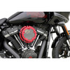 Arlen Ness #600-241 - Method™ Clear Series Air Cleaner - Red