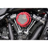 Arlen Ness #600-241 - Method™ Clear Series Air Cleaner - Red