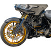 Arlen Ness #210-027 - Carbon Fiber Front Fender - Wrapper - 19" - FLT '99-'13