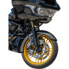 Arlen Ness #210-027 - Carbon Fiber Front Fender - Wrapper - 19" - FLT '99-'13