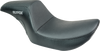 Slyfox #SlyFox4681B - Drifter Seat - Gray Logo - Black Vinyl - Smooth - FXR '82-'00