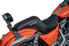 Slyfox #SlyFox4681B - Drifter Seat - Gray Logo - Black Vinyl - Smooth - FXR '82-'00