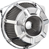 Arlen Ness #600-226 Inverted Series Air Cleaner Kit - Beveled - Chrome