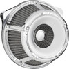 Arlen Ness #600-232 - Inverted Series Air Cleaner Kit - Slot Track - Chrome