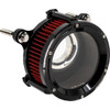 Trask #TM-1024GBK - Assault Charge High-Flow Air Cleaner Kit - Gloss Black