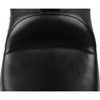 LE Pera #LV-957DLBRS - Maverick Daddy Long Legs Seat - With Backrest - Smooth - FLH/FLT '23-'25