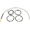 LA Choppers #LA-8059KT3-08B - Complete Plug-and-Play Cable Kit - Stock Handlebars - '23-'25 Touring - Black