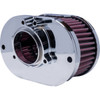 Kodlin USA #K29247 - Oval Air Cleaner Kit - Chrome - Touring/Softail