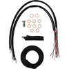 LA Choppers #LA-8059KT2-16 - Complete Stainless Braided Handlebar Cable/Brake Line Kit - 15"-17" Handlebars - '23-'25 Touring