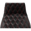 LE Pera #LV-587DLDD-R01 - Tailwhip Daddy Long Legs Seat - Red Double Diamond Stitch - FLH/FLT '23-'25
