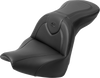 Saddlemen RoadSofa Seat - without Backrest - Black Stitch - FXBR/S '18-'20
